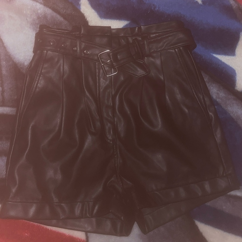 Express polyester shorts